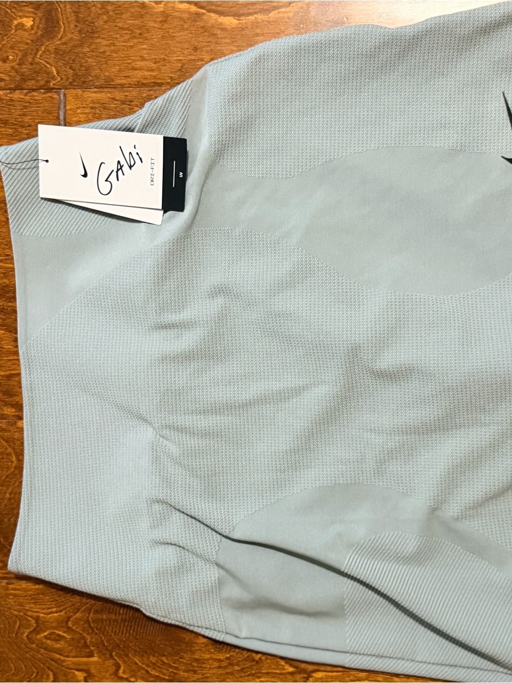 Nike White Golf Apparel Box with Yellow Accent